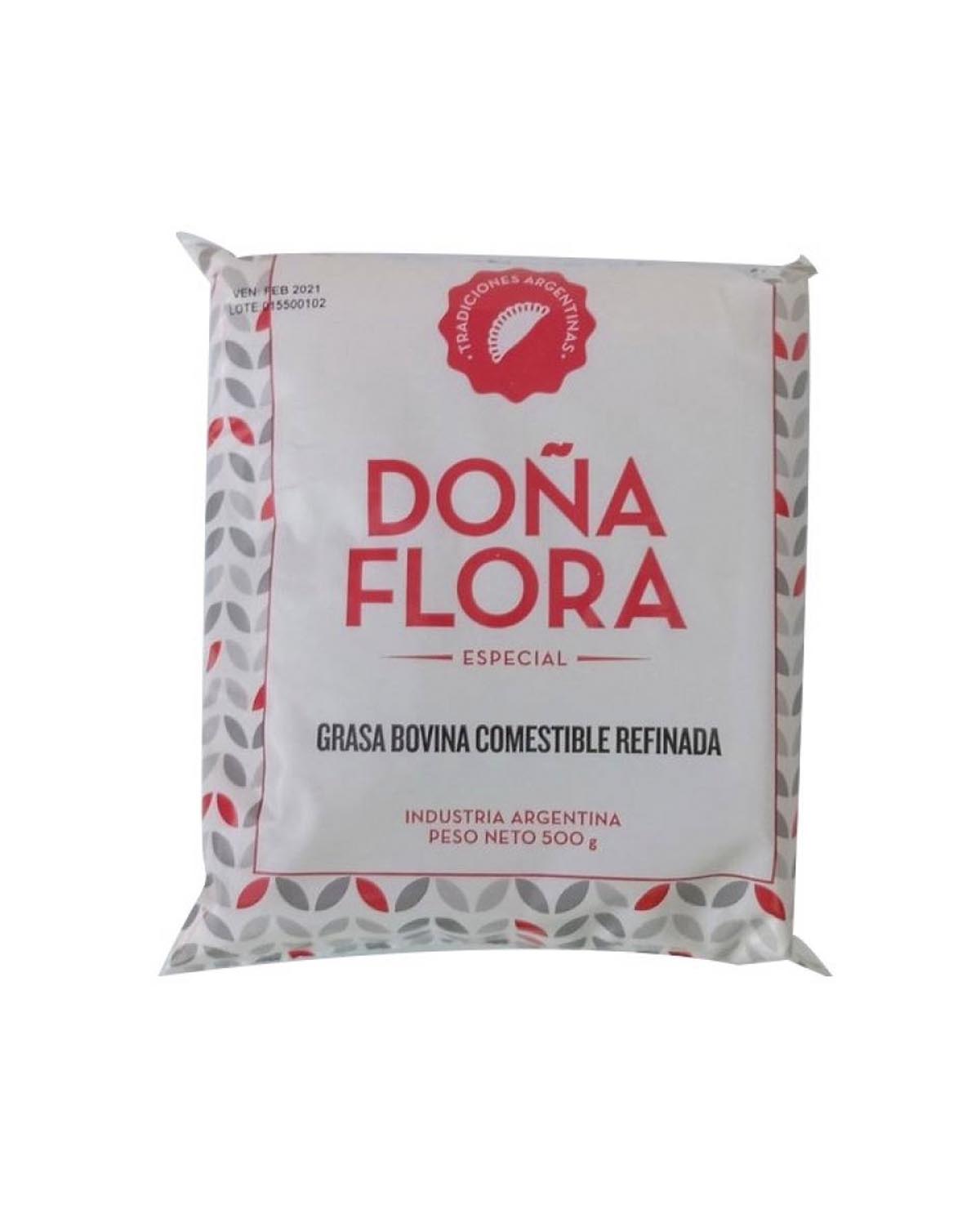 Grasa Bovina Doña Flora x 500 Gr